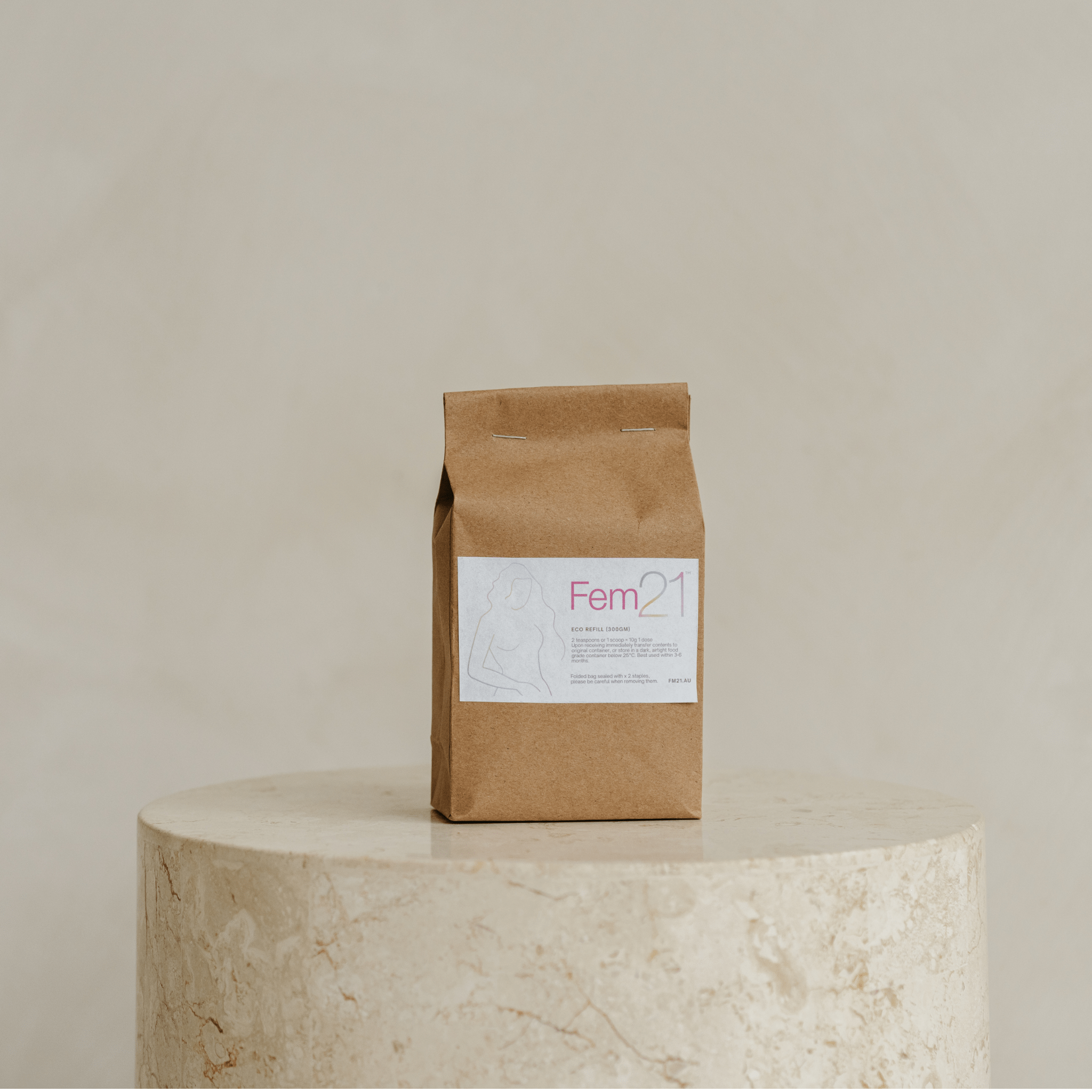 Fem21 - 300g Eco Refill - 30 servings - Natural Health by Meah