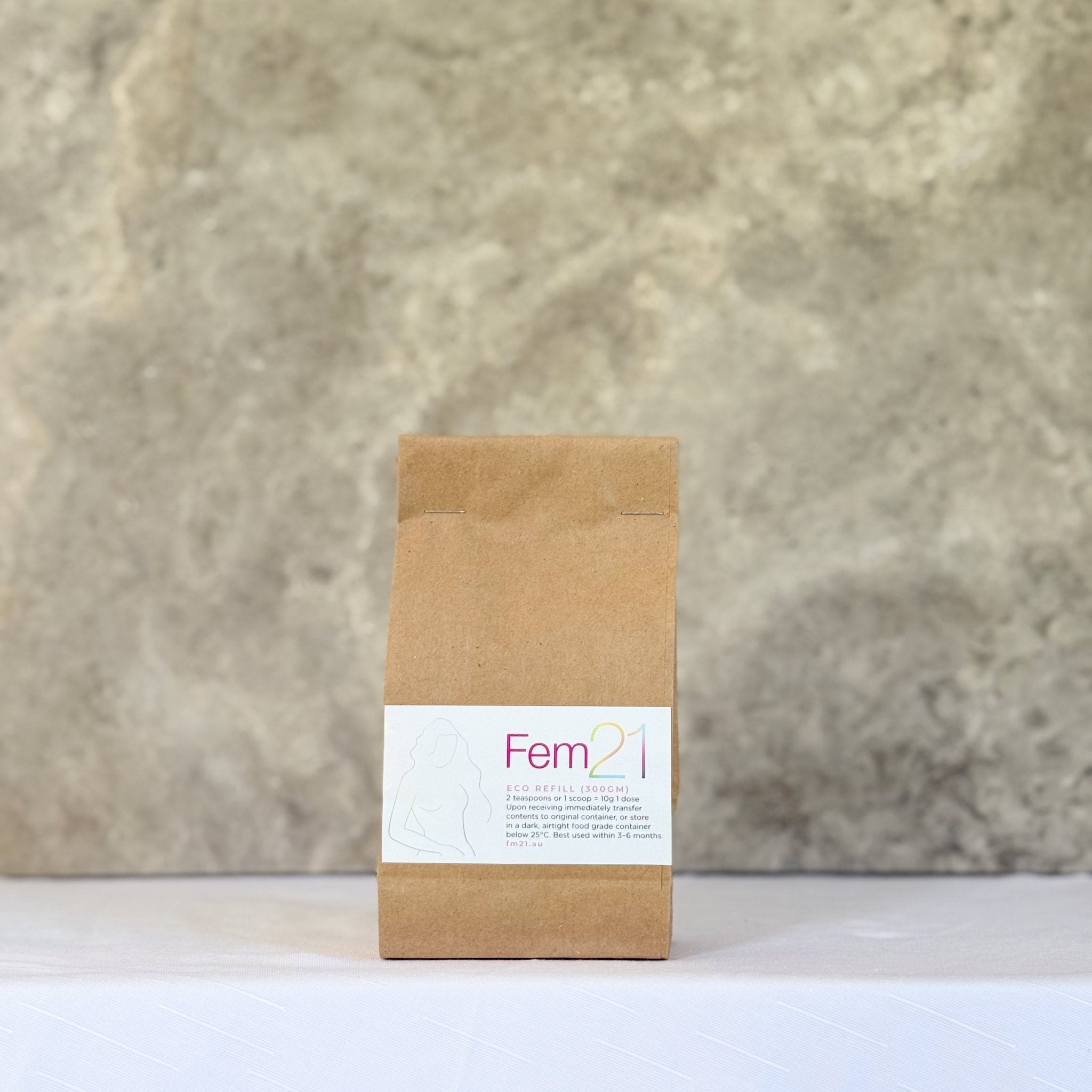 Fem21 - 300g Eco Refill - 30 servings - Natural Health by Meah