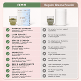 Fem21 - 300g tub - 30 servings - Natural Health by Meah