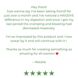 Fem21 - 300g tub - 30 servings - Natural Health by Meah