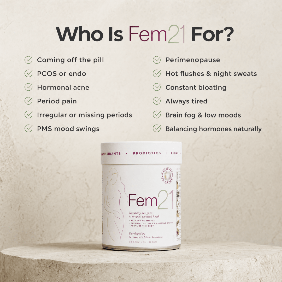 Fem21 - 300g tub - 30 servings - Natural Health by Meah