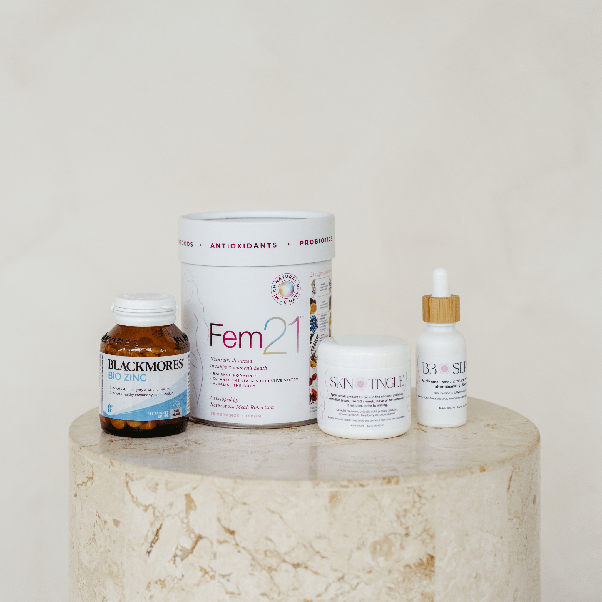 Inside & Out Acne Pack - Natural Health by Meah
