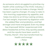 Man21 - 70g pouch - 7 servings - Natural Health by Meah