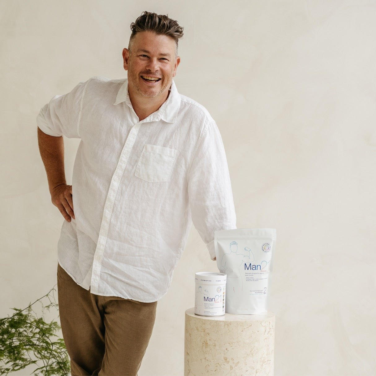 Man21 - 900g pouch - 90 servings - Natural Health by Meah